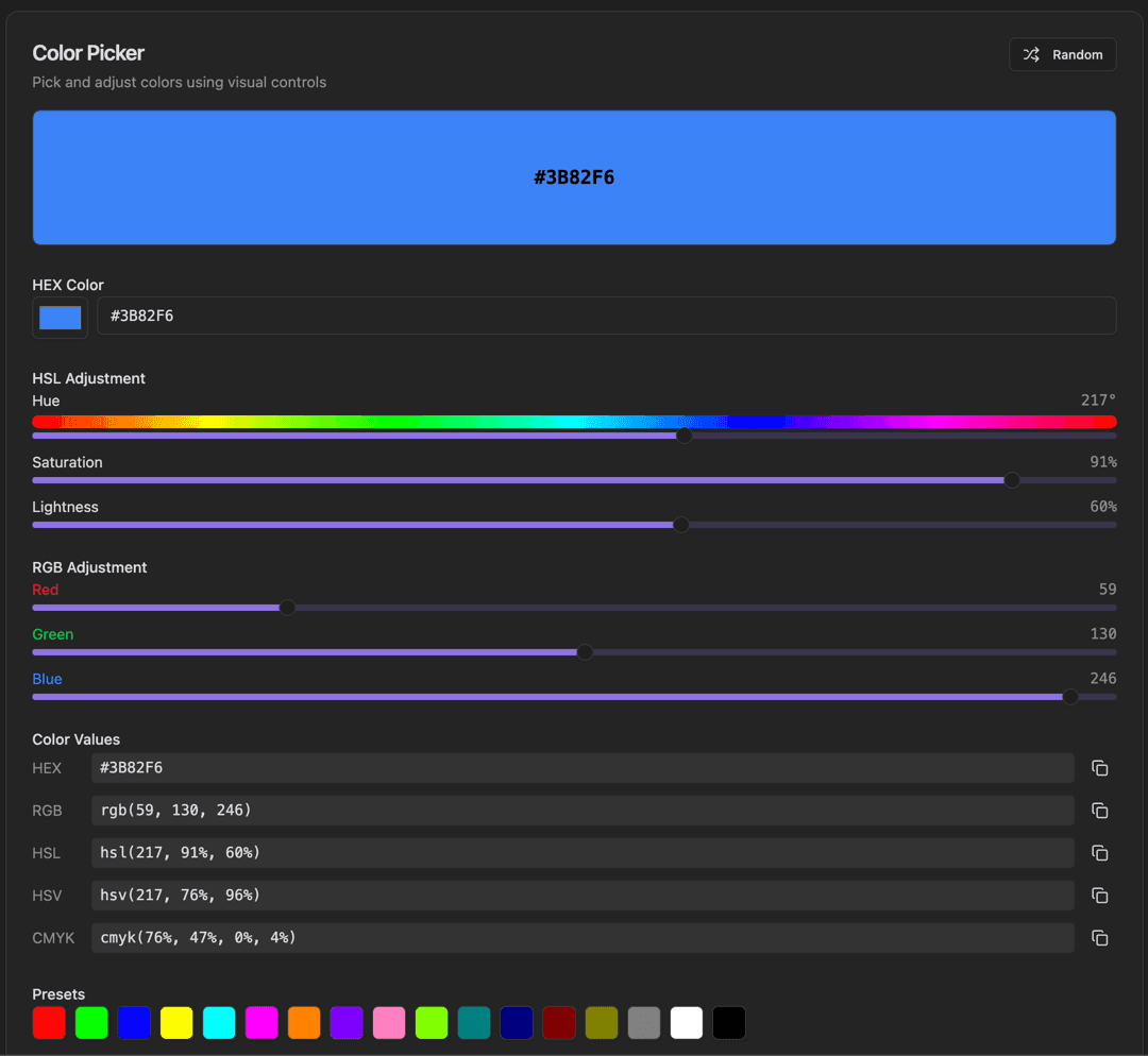 Color Picker screenshot