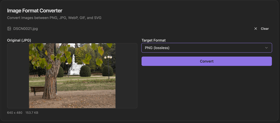 Image Converter screenshot